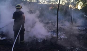 Incendio arrasa con vivienda de lámina y cartón en Culiacán