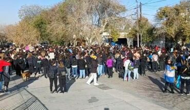 Incidentes entre la Policía y manifestantes que reclamaban justicia por el femicidio de Agostina Trigo