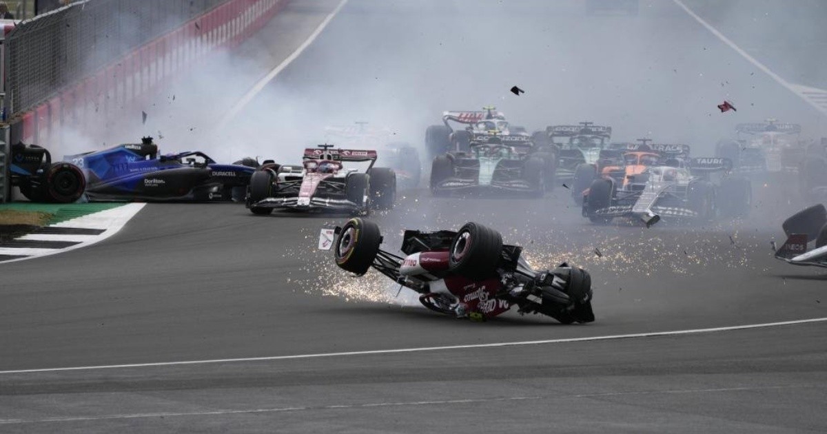 Increíble accidente en la Fórmula 1