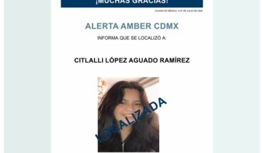 Localizan con vida a Citlalli, adolescente desaparecida en la CDMX
