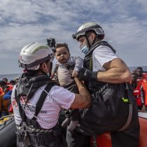 Médecins Sans Frontières continues to rescue people in the Mediterranean Sea and denounces abandonment of European states