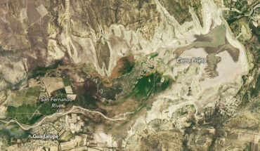 NASA revela fotografías de la sequía en Nuevo León