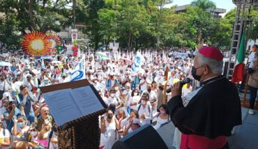 Obispo de Cuernavaca critica estrategia de seguridad de AMLO