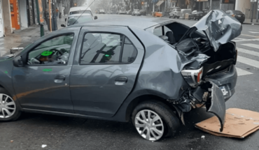 Palermo: A woman was injured after a triple crash