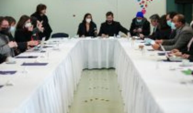 Presidente Boric y ministros arribaron a Puente Alto para realizar consejo de gabinete