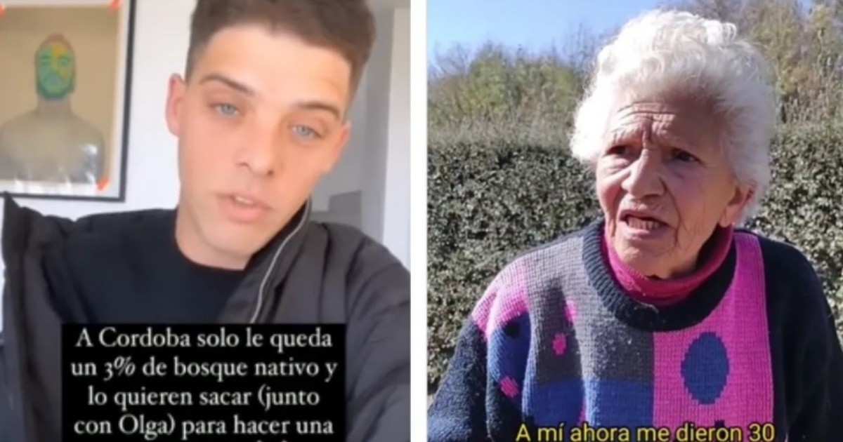 Santiago Maratea ayudará a una abuela que será desolajada por el Gobierno cordobés