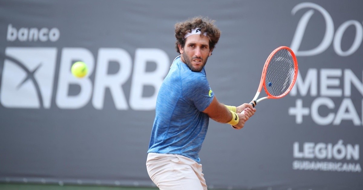 Tenis: Hernán Casanova debutará en la categoría ATP