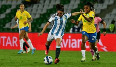 The Argentina women’s team debuted with a loss to Brazil in the Copa America