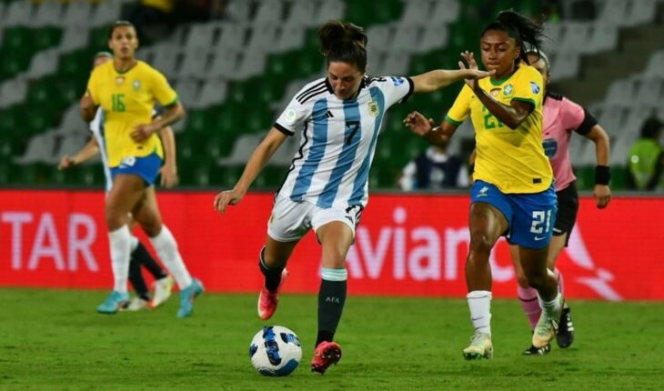 The Argentina women’s team debuted with a loss to Brazil in the Copa America