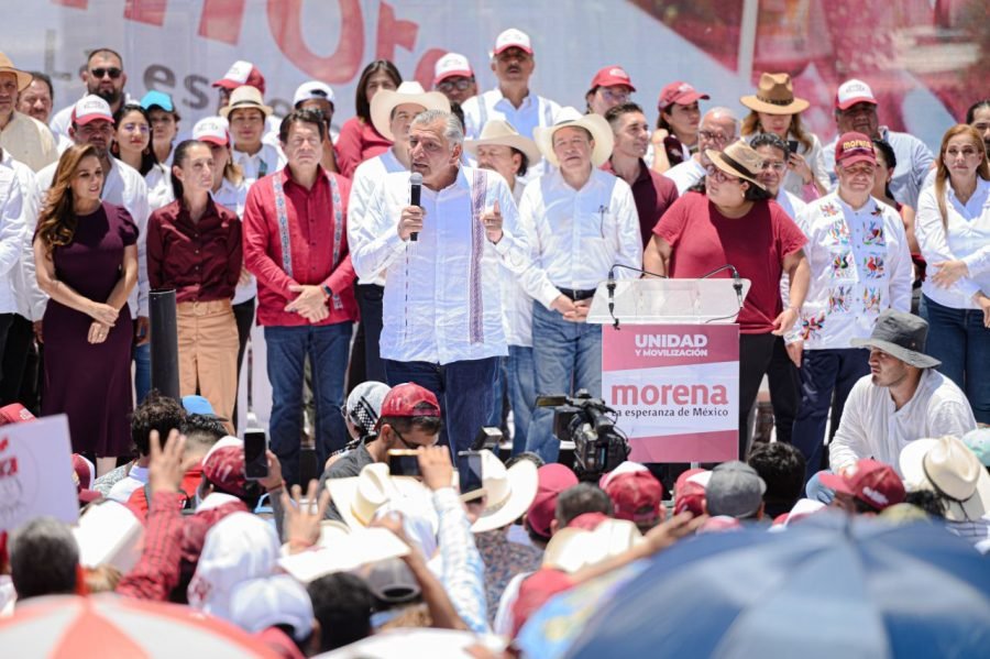 The INE orders Morena to refrain from anticipated campaign events