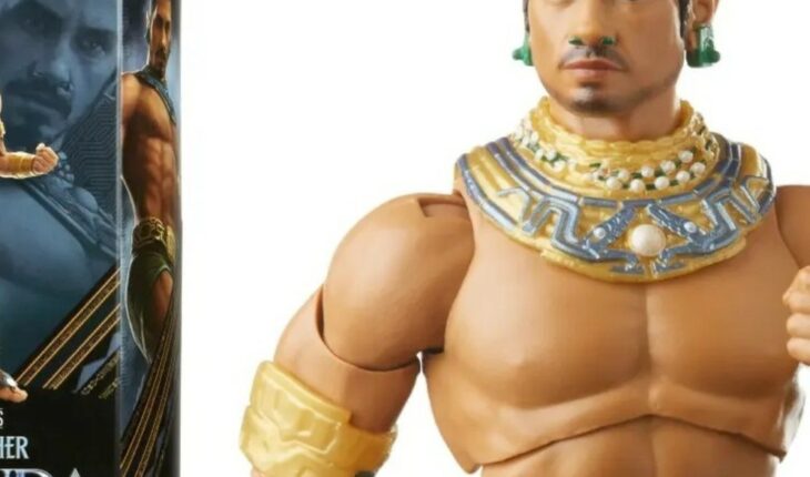 This is what Tenoch Huerta looks like in action figure like “Namor”