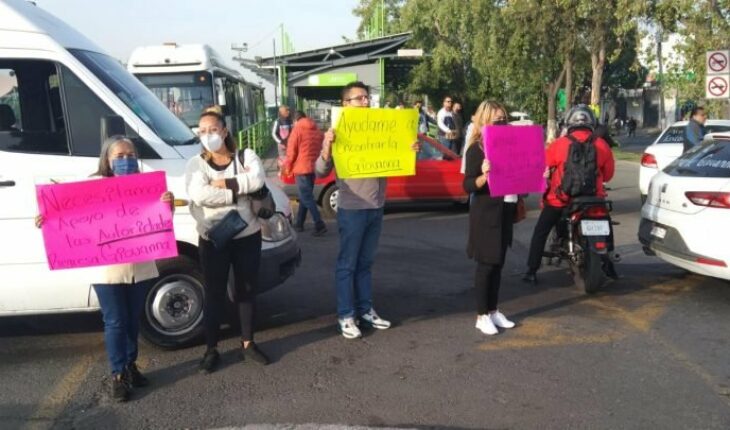 Tras desaparición de Angélica, familiares bloquean avenida en Ecatepec