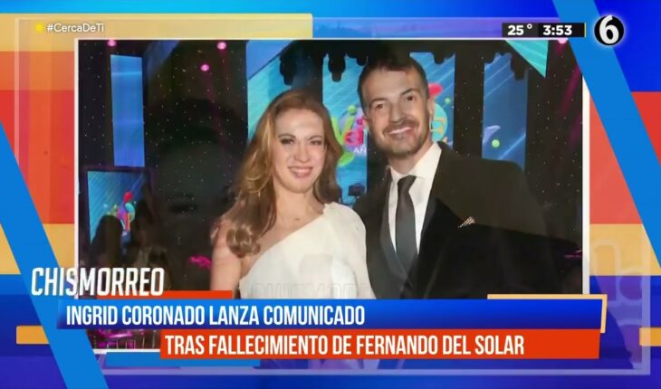 Video: Ingrid Coronado lanza comunicado tras muerte de Fernando del Solar | El Chismorreo