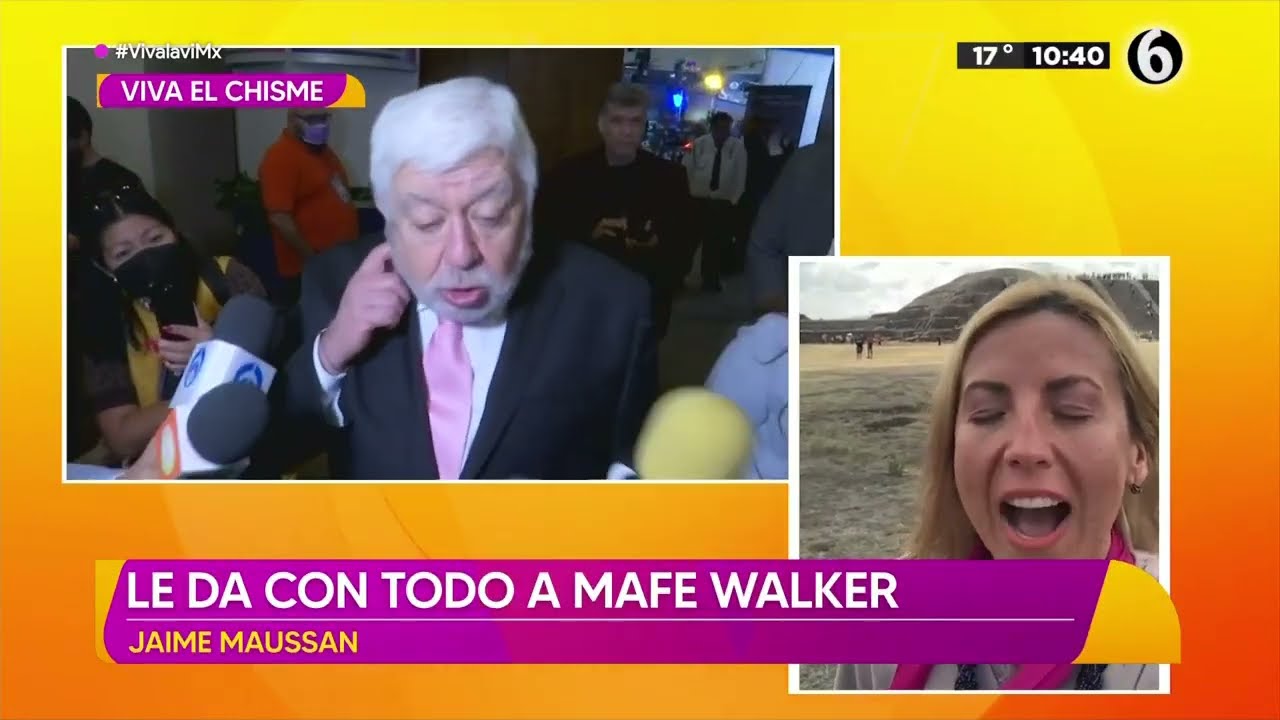 Jaime Maussan se burla de Mafe Walker | Vivalavi MX