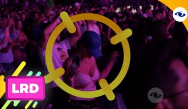 Video: La Red: El hombre que acompañó a Carolina Cruz al concierto de Wisin y Yandel – Caracol TV