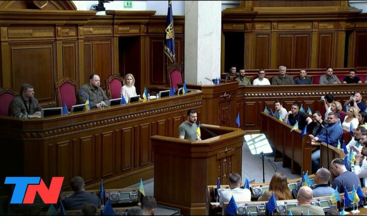 Video: Parlamento de Ucrania respalda a Zelenski en la destitución de los acusados de traición.