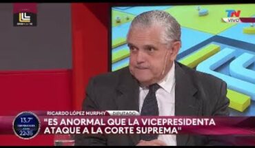 Video: "HAY UN AGUJERO FISCAL ENORME" | Ricardo López Murphy en DESDE EL LLAN
