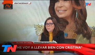 Video: "ME VOY A LLEVAR BIEN CON CRISTINA" I La Ministra Silvina Batakis en "A DOS VOCES"