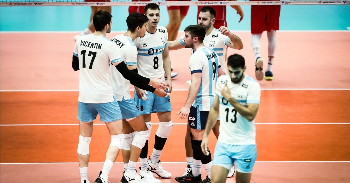 Voleibol: Argentina logró un gran triunfo en la Liga de Naciones