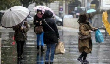 Yellow alerts for Entre Ríos for storms and for Mendoza and San Juan for snowfall