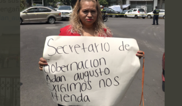 madre buscadora de Sonora protesta
