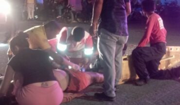 A woman and her child are injured in Escuinapa