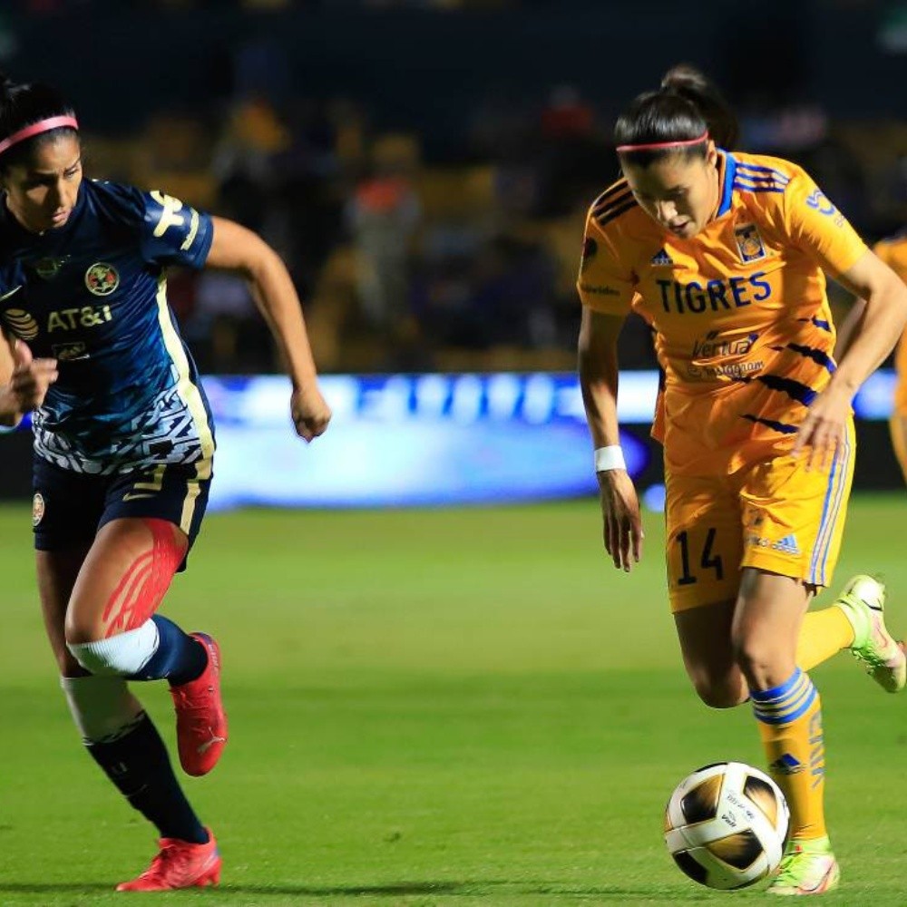 América femenil defeated Tigres the last time they faced them at the Azteca