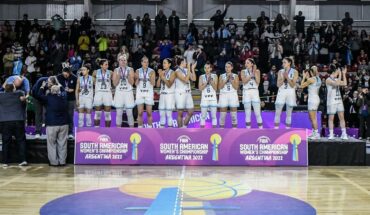 Argentina fell to Brazil in the final of the South American Women’s Basketball