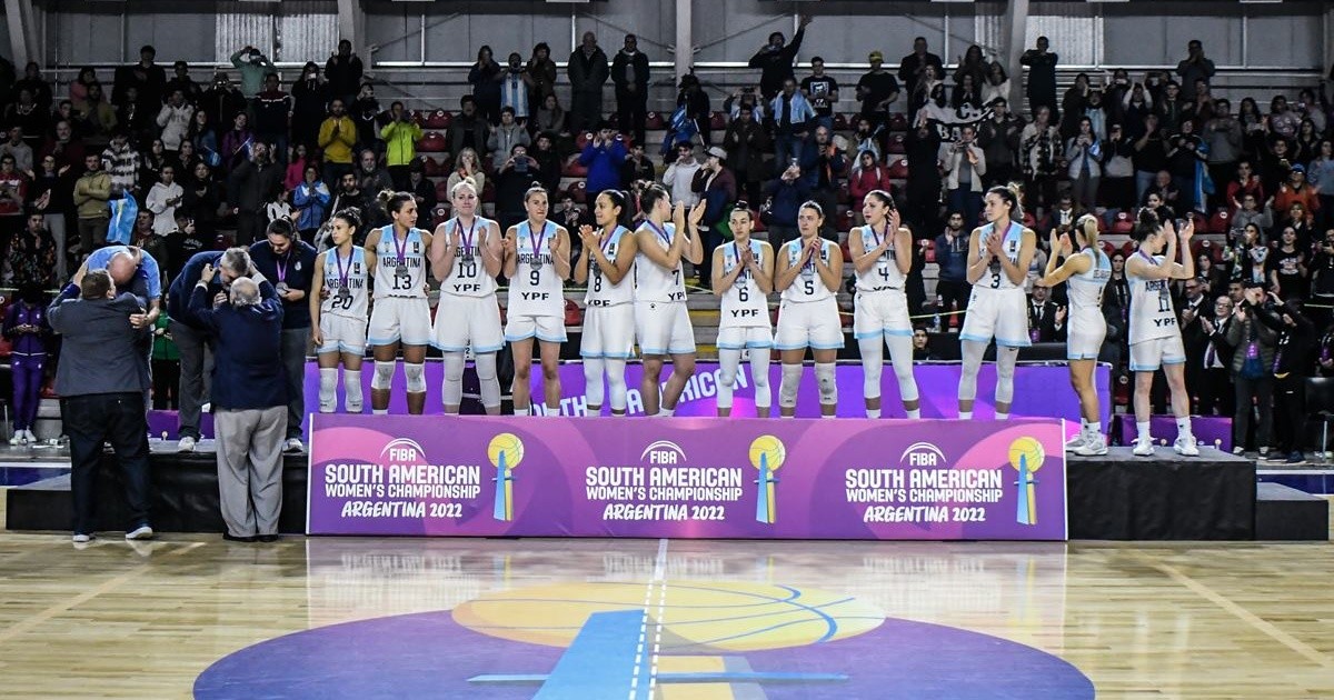 Argentina fell to Brazil in the final of the South American Women's Basketball