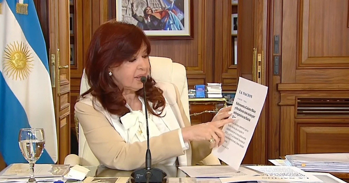 CFK difundió mensajes sobre pedidos de pagos al Instituto de Viviendas de la Ciudad