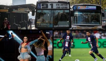 CFK’s lawyer announced that "in 2023, Cristina moves to Olivos"; Begins free vaccination of children from 6 months to 2 years; PSG plays everything in the classic against Monaco; They fined collective companies more than 18 million pesos; A teacher wanted to defend himself from an assault and was killed and much more…
