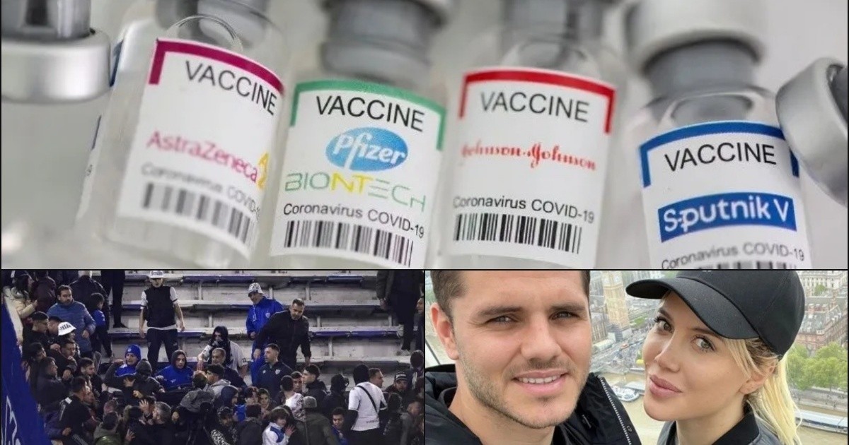 COVID-19: Argentine study confirms the efficacy of combining vaccines; Toto Salvio, one month after his departure to Mexico: "I didn't leave Boca the way I wanted"; Wanda Nara and Mauro Icardi: divorce and conflicting versions and more...