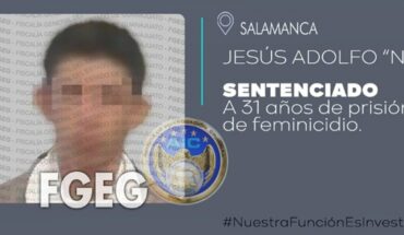 Condenan a 31 años de cárcel a feminicida de Julia en Guanajuato