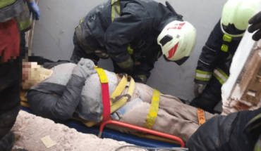 Derrumbe en una obra en Caballito: hay tres heridos