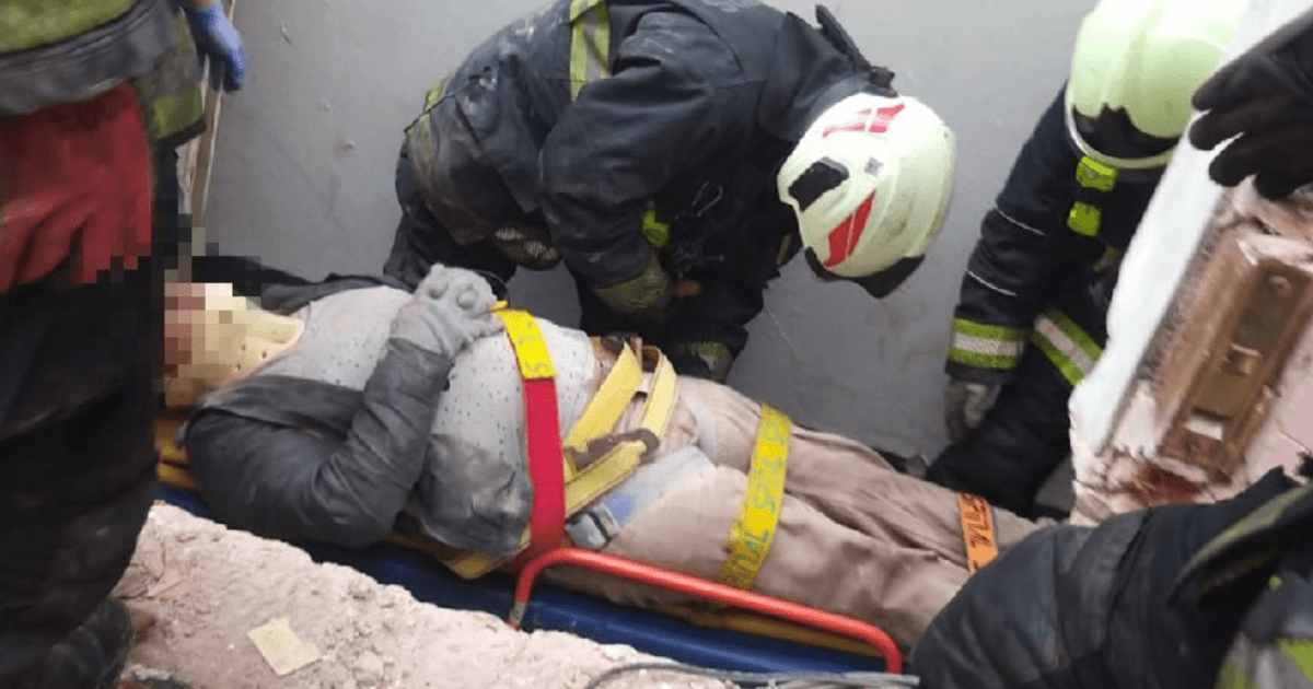Derrumbe en una obra en Caballito: hay tres heridos