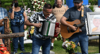 Despiden entre canciones al cantautor Benito Miranda en Guasave