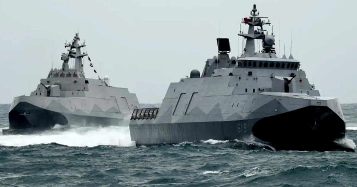 Dos buques de EEUU navegaron en el estrecho de Taiwán y pusieron en alerta a China