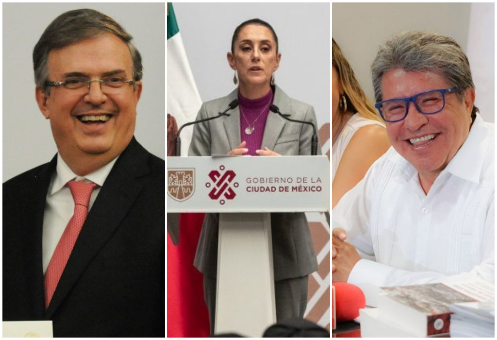 Ebrard, Sheinbaum and Monreal: This is what the Morena presidential candidates did this weekend