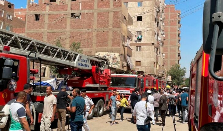Egipto: al menos 41 personas murieron en un incendio registrado en una iglesia