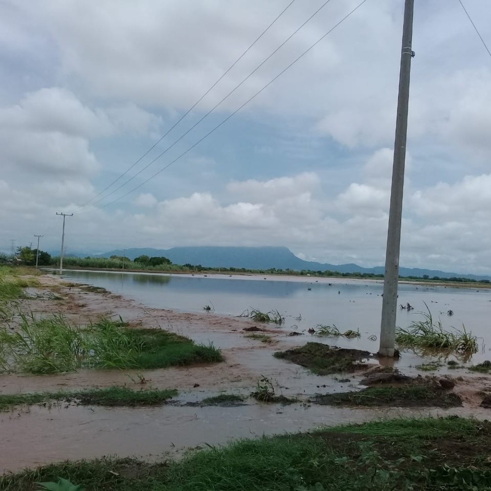 El Pinole in Culiacán, another community affected by heavy rains