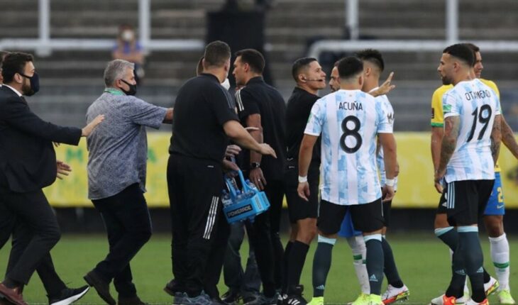 El partido entre Argentina y Brasil por las Eliminatorias fue suspendido