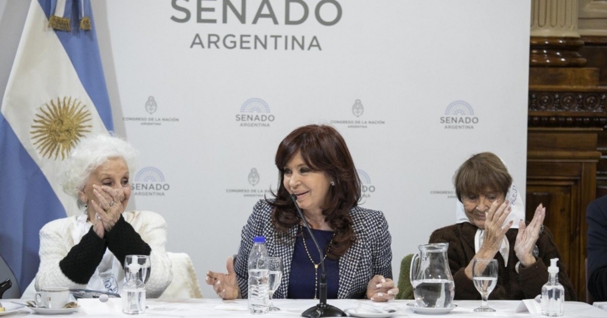 Estela de Carlotto: "We will not allow Cristina Fernández de Kirchner to be condemned"