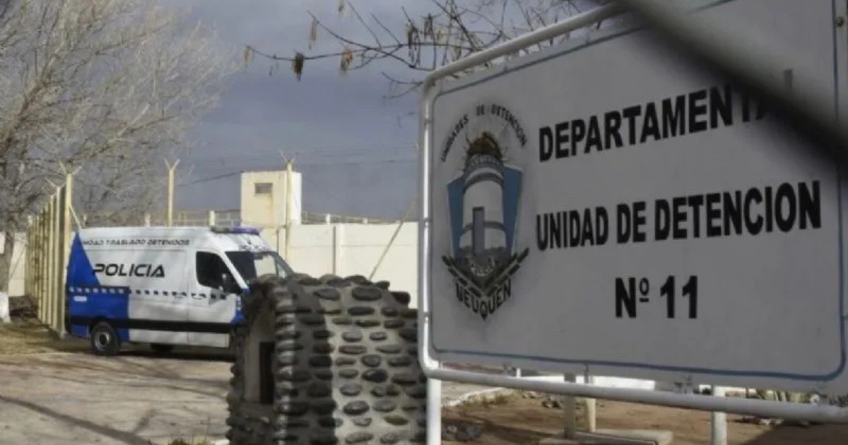 Fire in a prison in Neuquén: one prisoner died and another is in serious condition