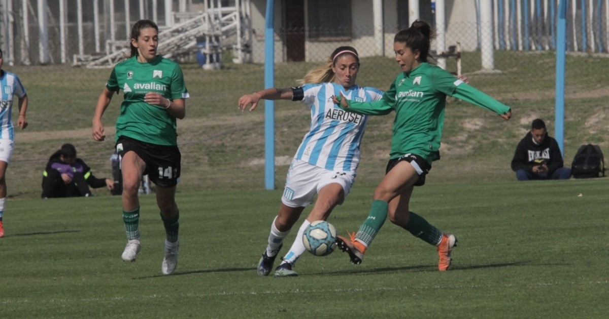 Fútbol femenino: Racing goleó a Ferro por 8-1