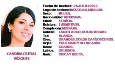 La comunicadora Cándida Vázquez es la mujer hallada muerta en canal de Sinaloa