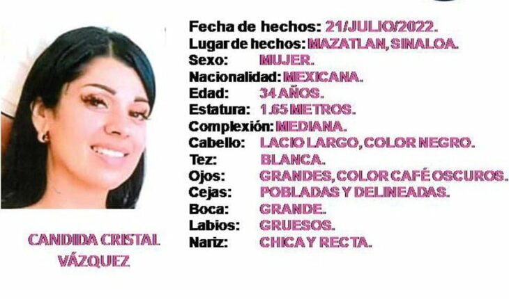 Body found in Mazatlan is not Candida Cristal