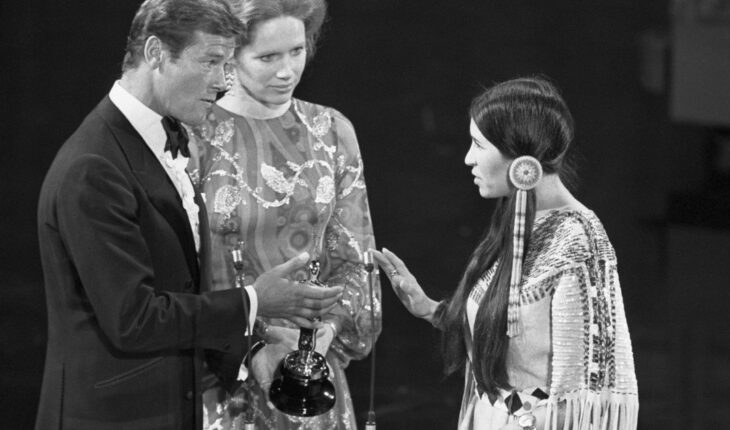 Nearly 50 years later, the Hollywood Academy apologized to Sacheen Littlefeather, who turned down an Oscar on behalf of Marlon Brando.