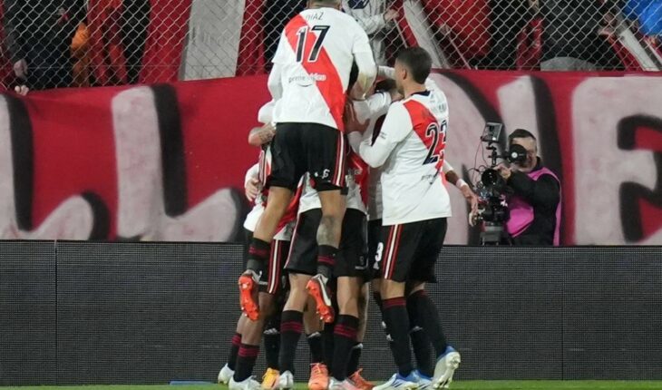 On the end, River found the goal to beat Independiente in Avellaneda