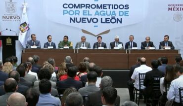 Por crisis de agua en Nuevo León, anuncian construcción de acueducto