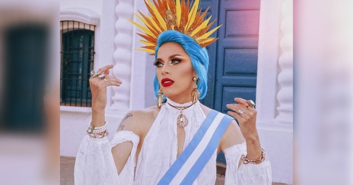 Por primera vez una drag queen cantará el Himno Nacional en la Casa de Tucumán